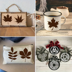 DIY fall craft stencil