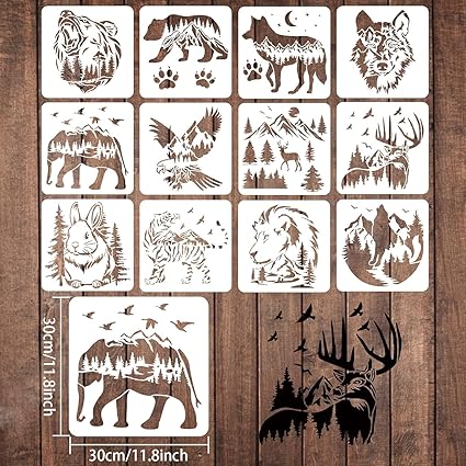 pet plastic stencil
