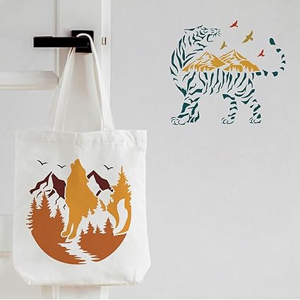 canvas stencil art
