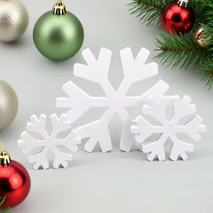 winter mantle shelf decor
