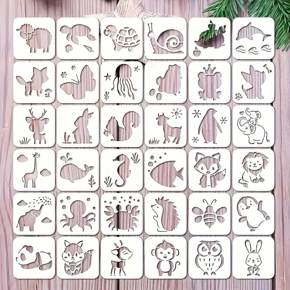 animal stencil diy
