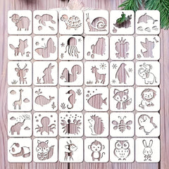 animal stencil diy
