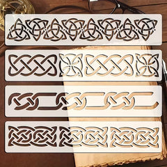 celtic stencil border
