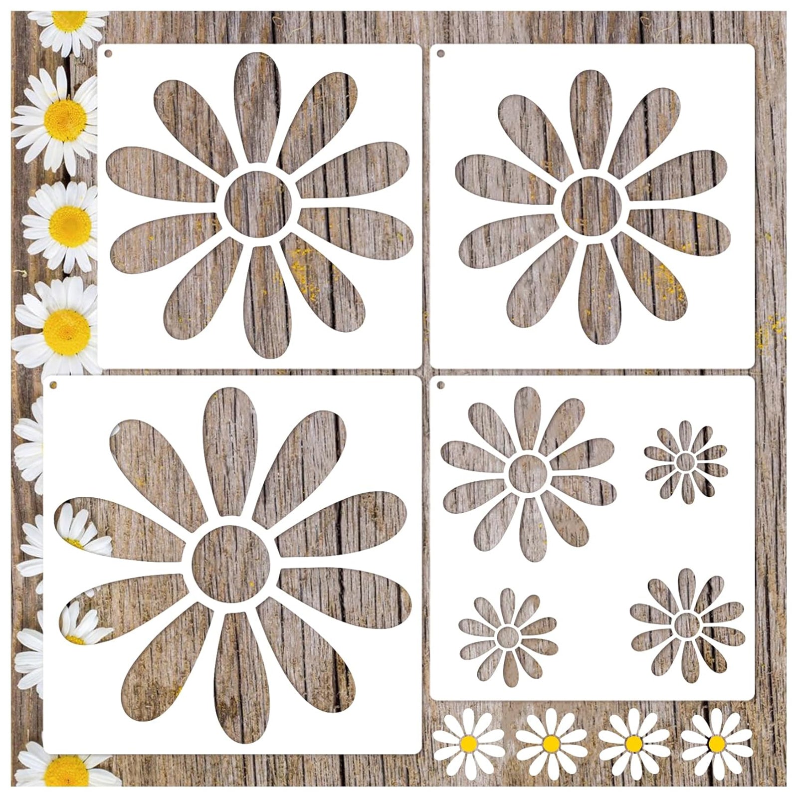 Create beautiful spring floral wall art, boho room décor