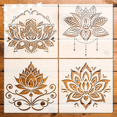 Floral Pattern Stencils