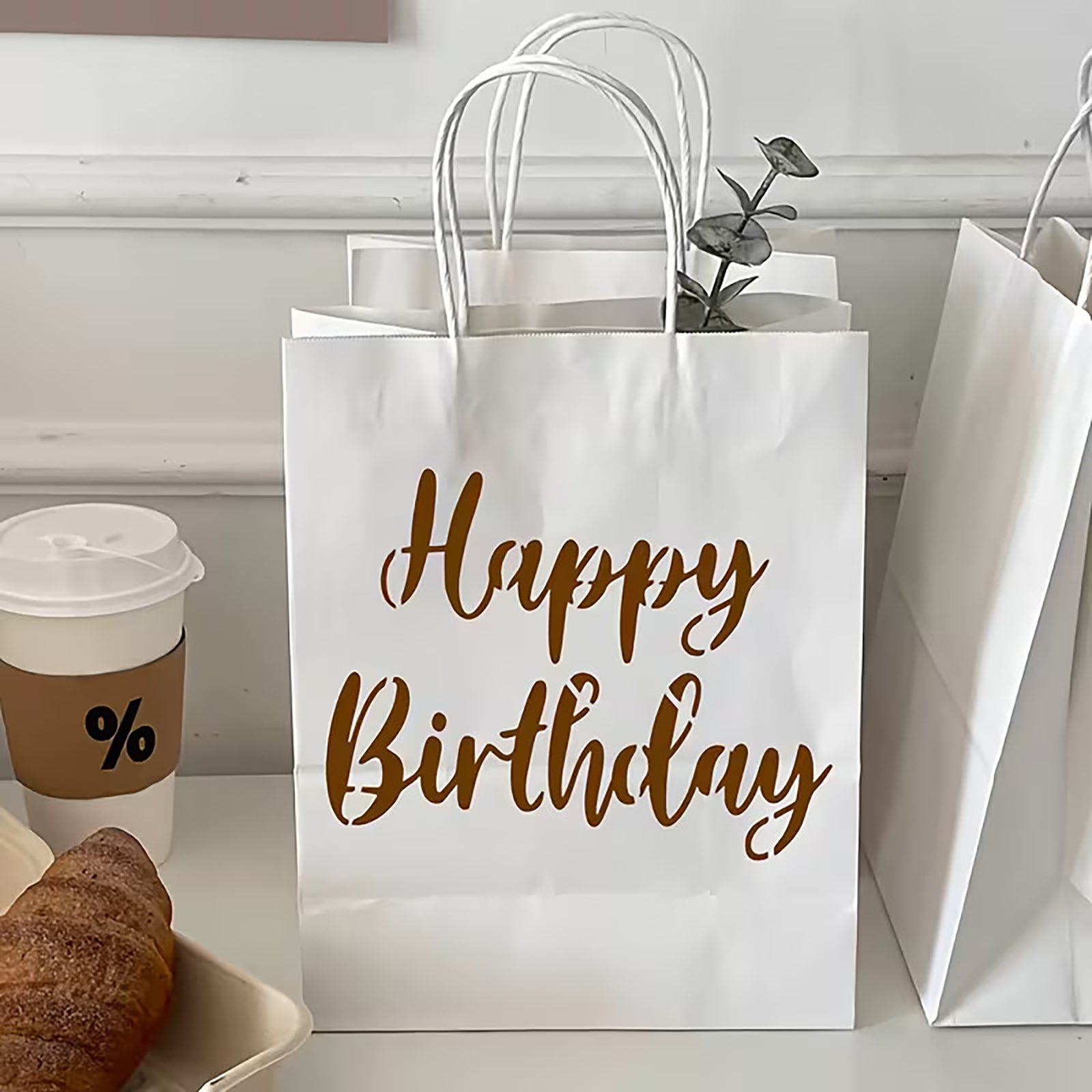 reusable flower stencil for fabric wood paper