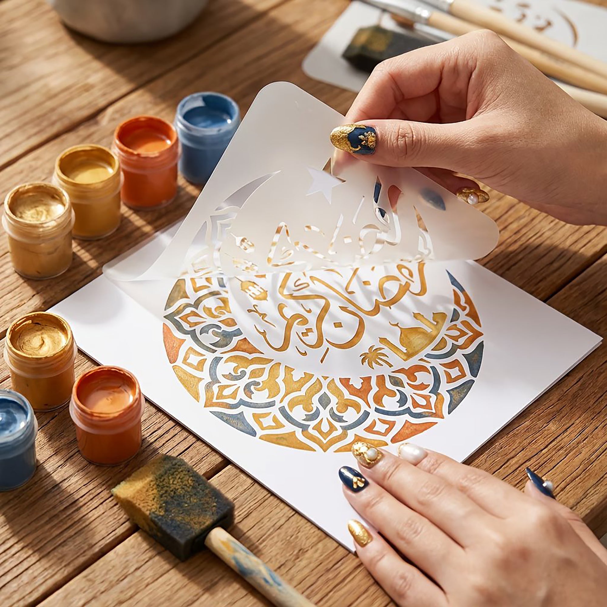 diy craft stencil base
