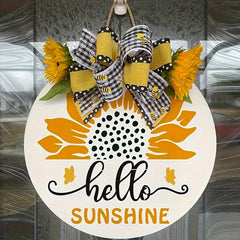 sunflower stencil for diy home décor