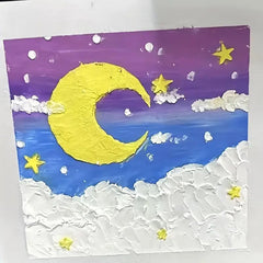 geometric stencil for acrylic painting
