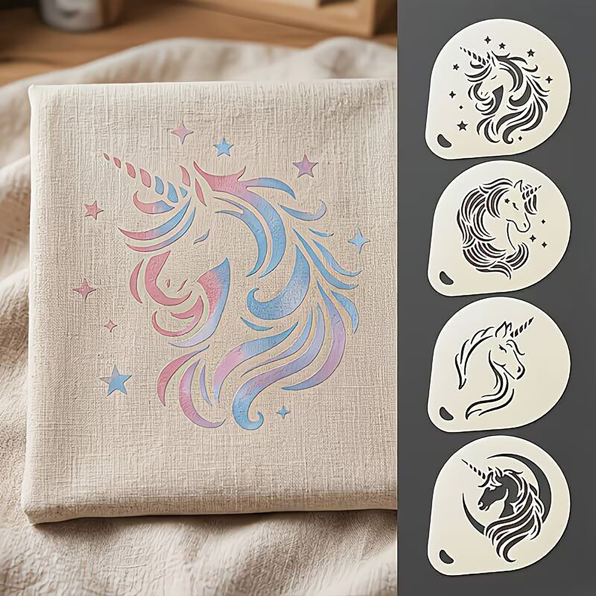 reusable stencil for acrylic painting
