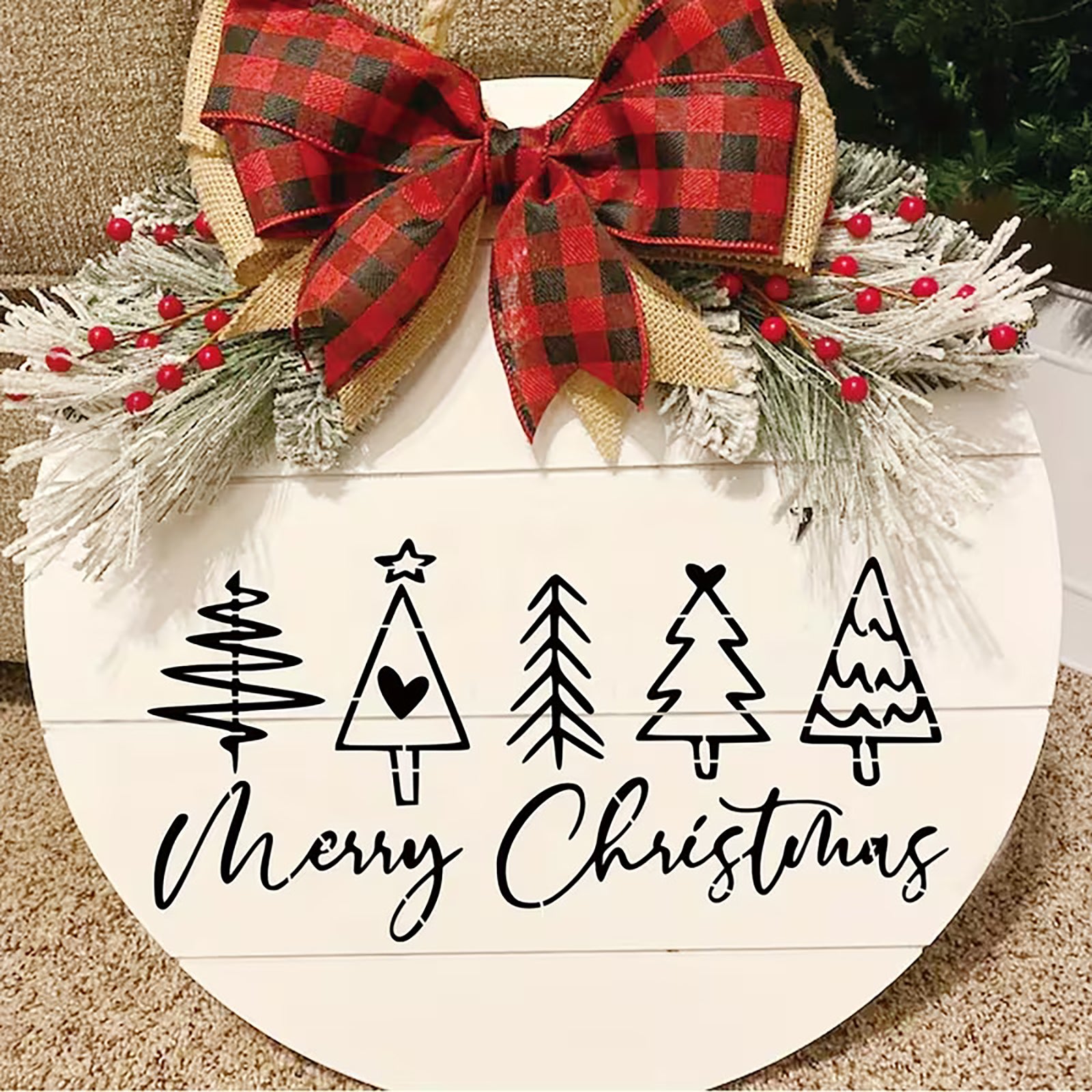 Christmas stencil templates