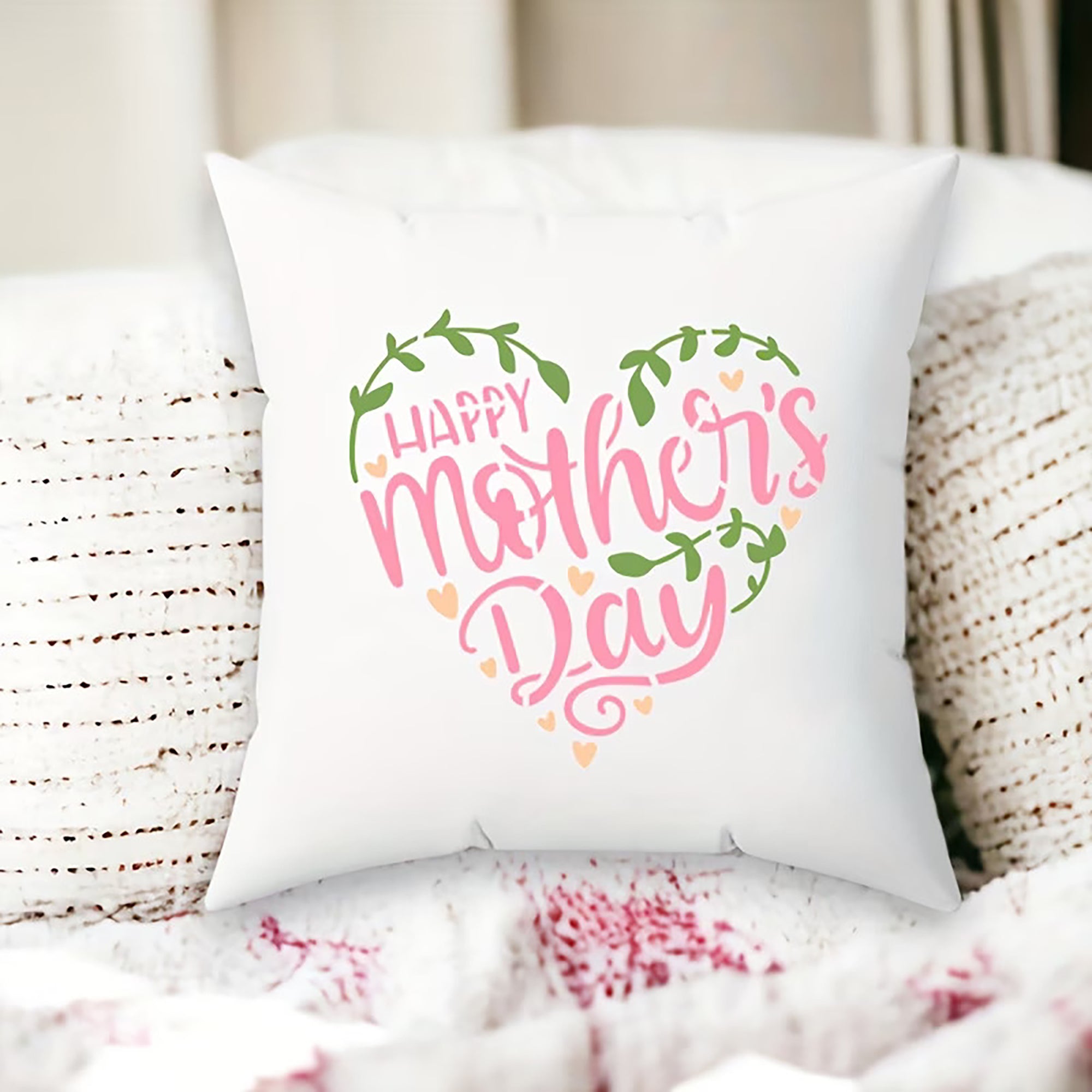 diy stencil for wood and fabric painting