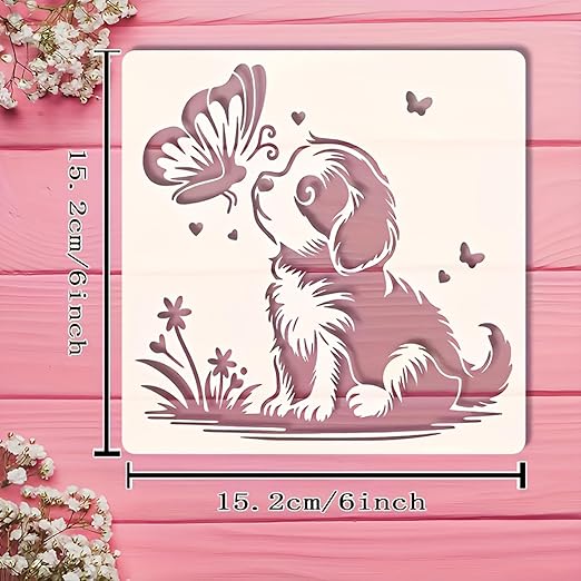 wooden stencil template for kids art
