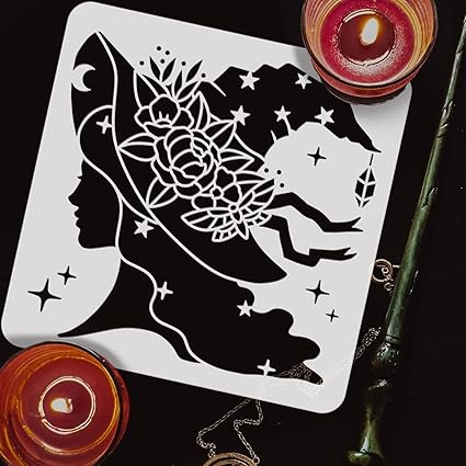 witch stencil