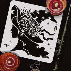witch stencil