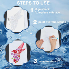 pet plastic stencil