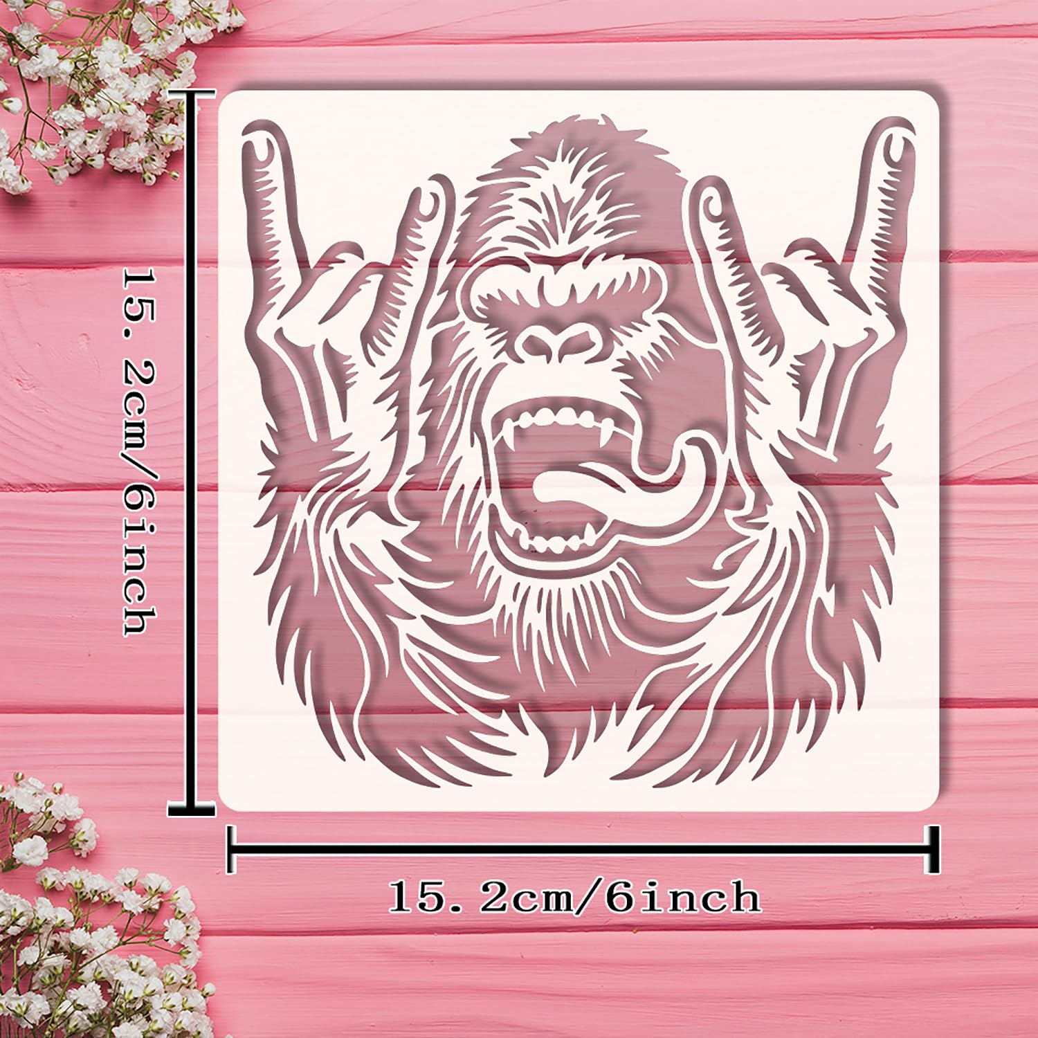 animal stencil for painting decoration