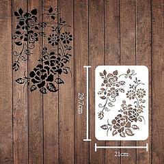 flower stencil
