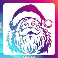 large reusable stencil for xmas crafts