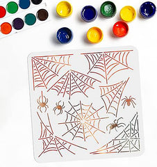 spider web stencil