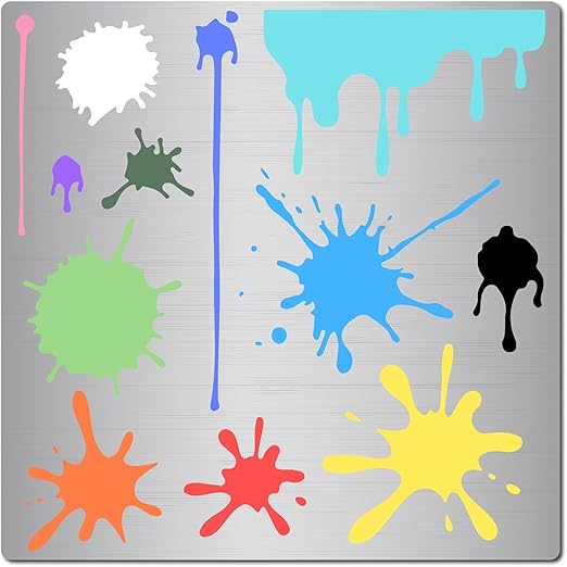 paint splatter stencil
