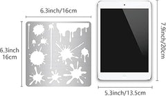 metal art stencil
