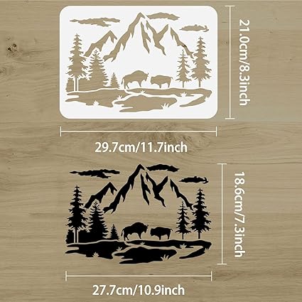 reusable stencil
