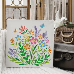 botanical stencil art
