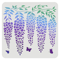 wisteria stencil
