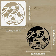 painting stencil for wall