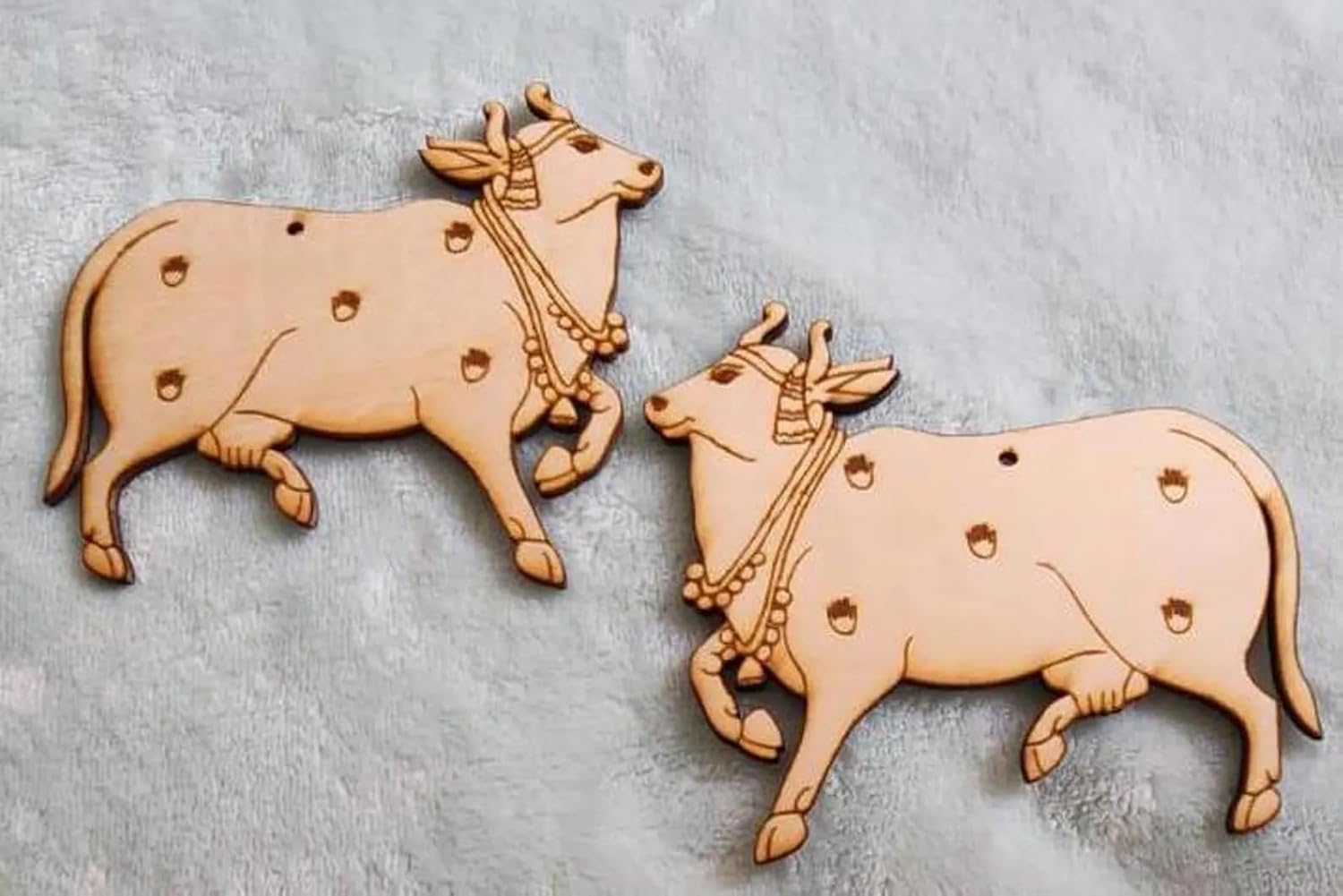 cow shape mdf cutout for painting