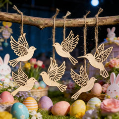 bird shape mdf cutouts for painting