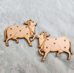 mdf cow cutouts for resin projects