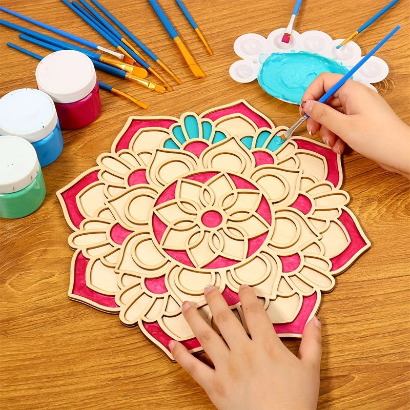 DIY rangoli decoration