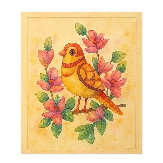 wooden bird cutout for craft work
