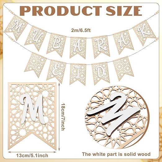 diy banner craft mdf
