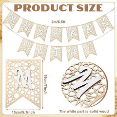 diy banner craft mdf
