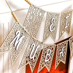 laser cut eid banner
