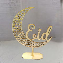 eid mubarak crescent moon decor