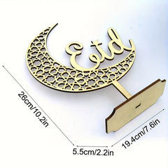 ramadan eid wooden decor