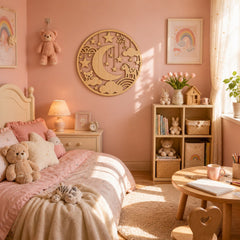 hanging wooden wall art