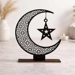 moon shape mdf base
