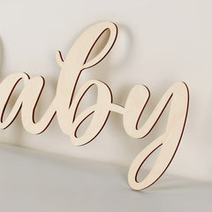 baby shower mdf cutout for decoration
