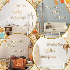 Script Wall Sign for Nursery