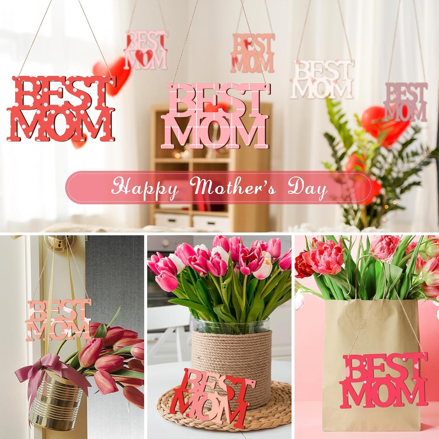 paintable wooden best mom décor