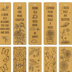 rectangle mdf bookmark for diy art
