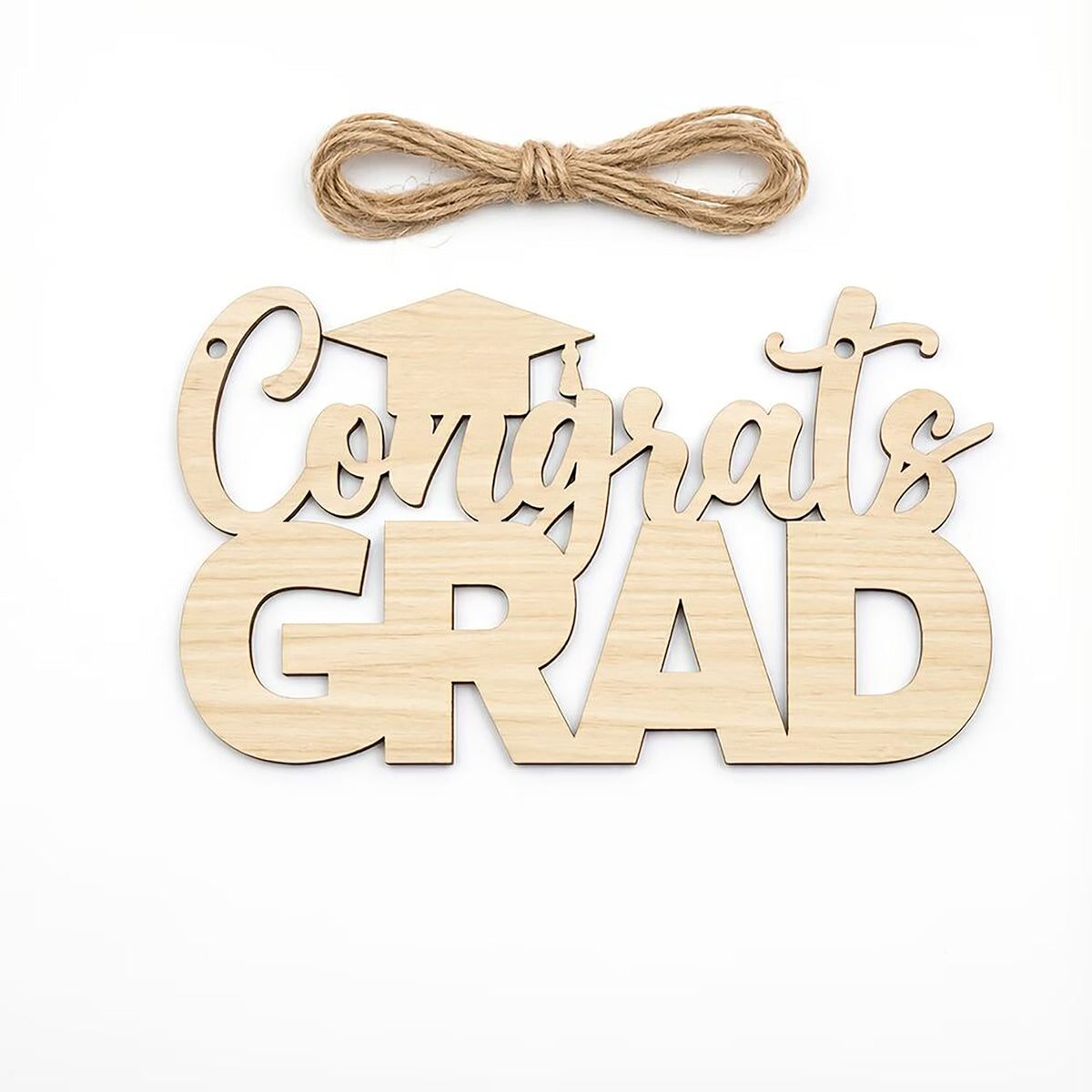 graduation wooden cutout for diy art
