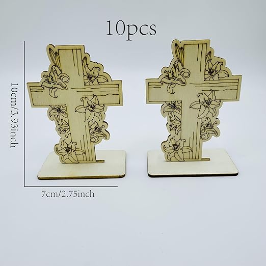 pine mdf cross craft base

