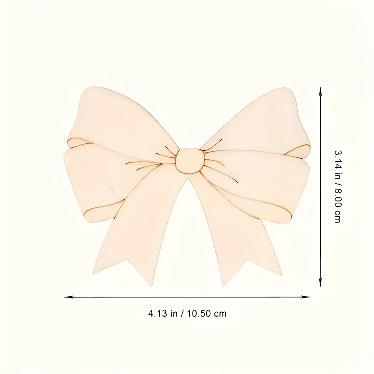 mdf bow cutouts for resin art