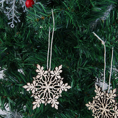 DIY snowflake decorations